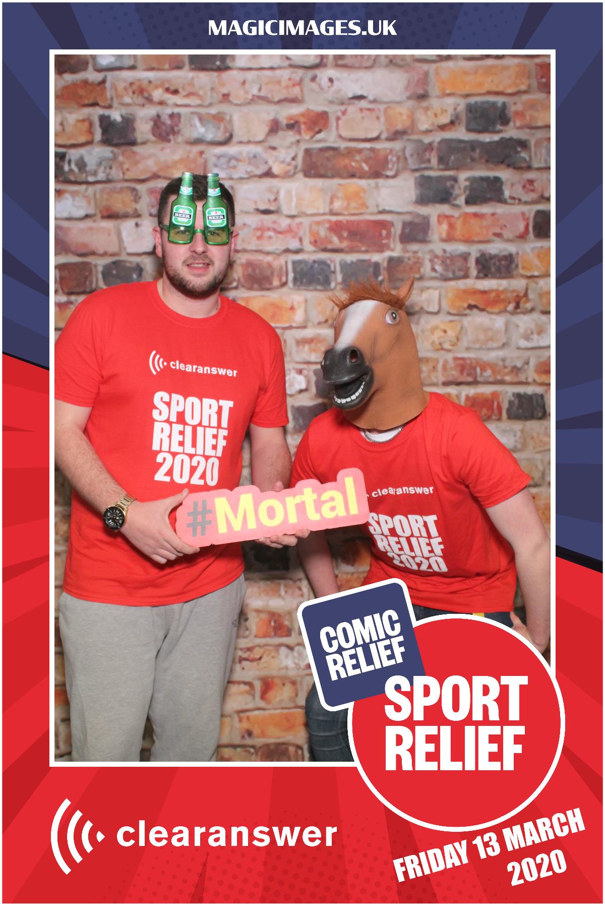 Clear Answer Sport Relief | View more photos from the event at gallery.magicimages.uk/u/MagicImages/Clear-Answer-Sport-Relief